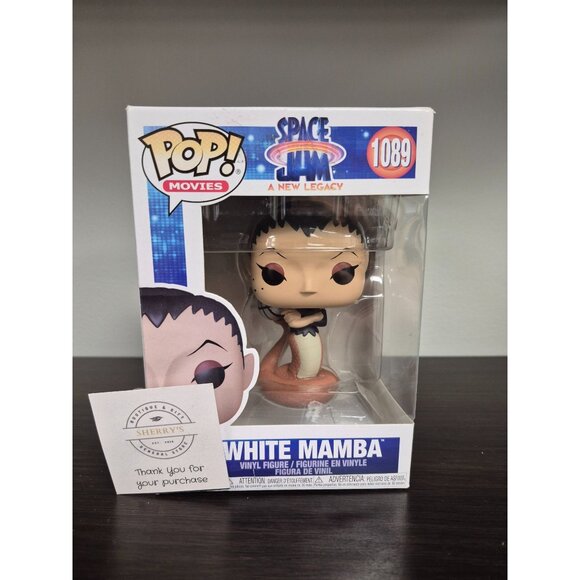 Funko Pop! Movies Space Jam 1089 White Mamba Vinyl Figure Collectible Toy - Picture 1 of 5